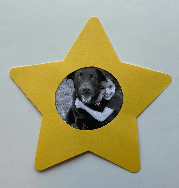 Star Large Single-Color Creative Cut-Outs Creative Shapes