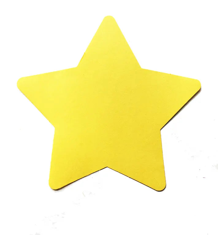 Star Large Single-Color Creative Cut-Outs Creative Shapes