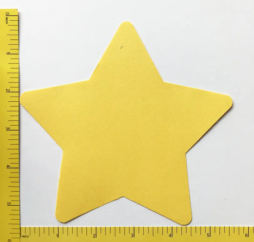 Star Large Single-Color Creative Cut-Outs Creative Shapes