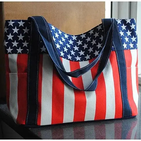 Star Spangled Canvas Bag Vista Shops