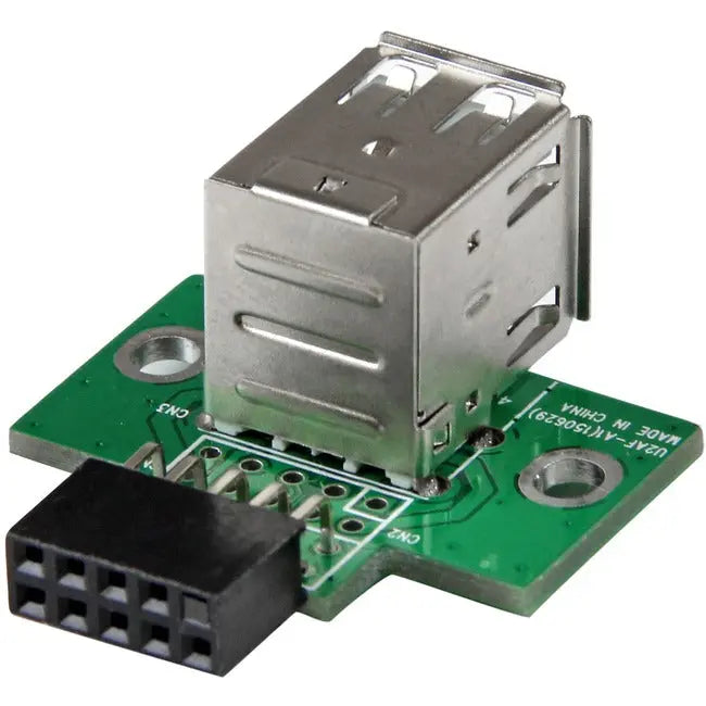 StarTech.com 2 Port USB Motherboard Header Adapter - USB A to USB 10 Pin Header F/F StarTech.com