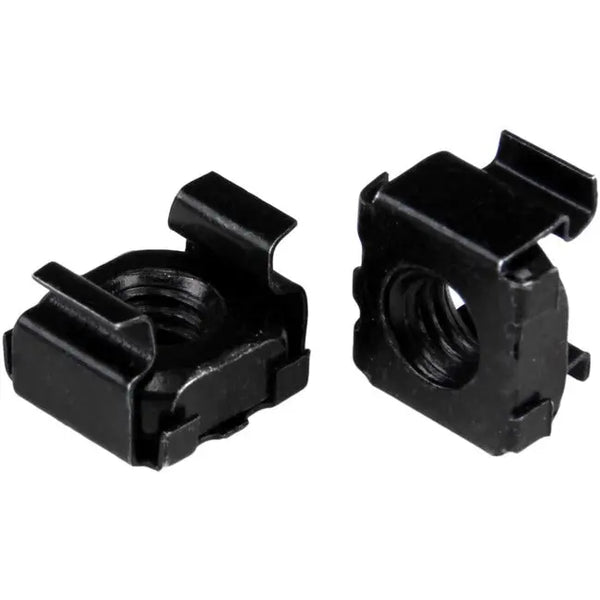 StarTech.com M6 Cage Nuts - 100 Pack, Black - M6 Mounting Cage Nuts for Server Rack & Cabinet StarTech.com