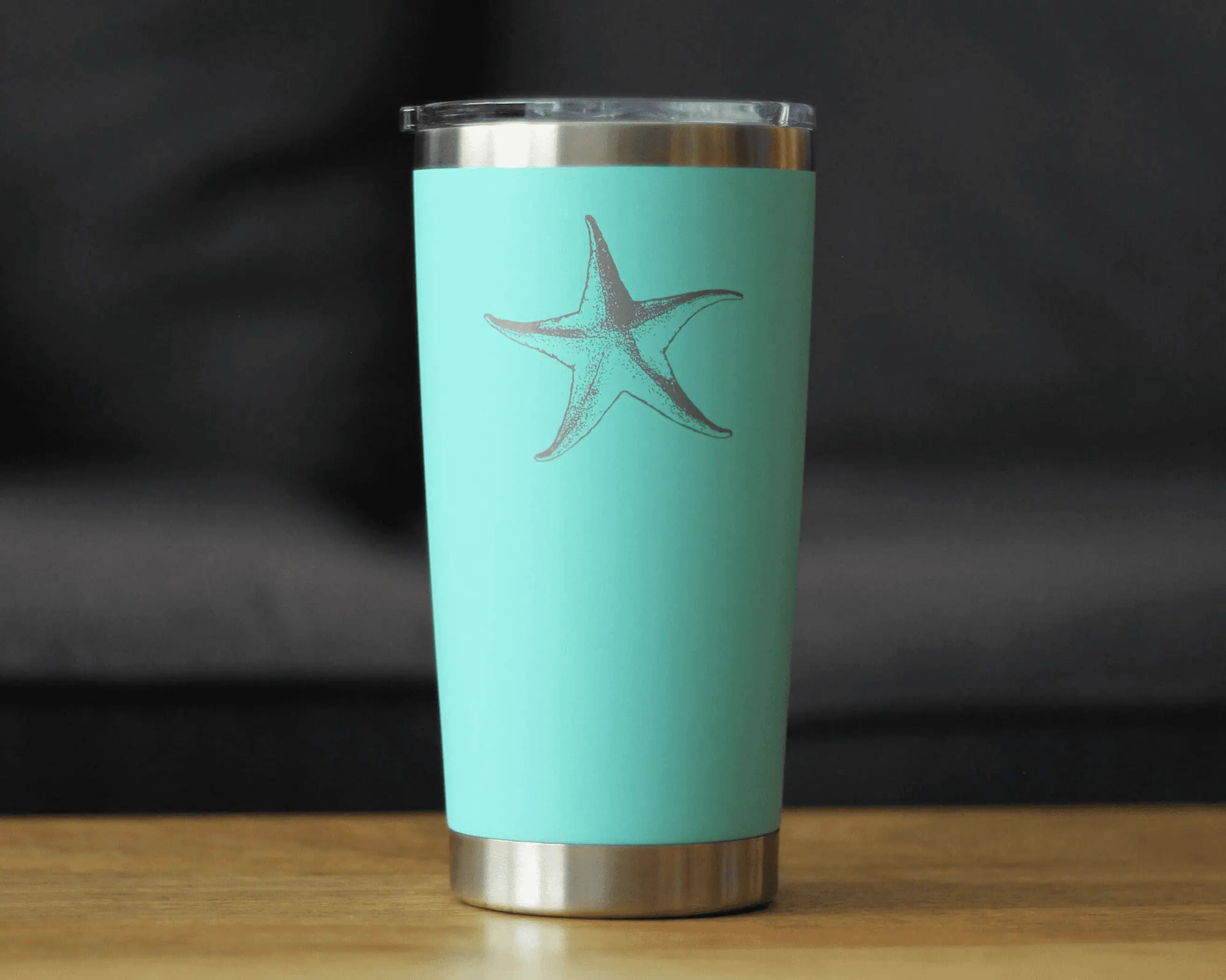 Starfish Insulated Travel Tumbler - Ocean Beach Gifts Bevvee
