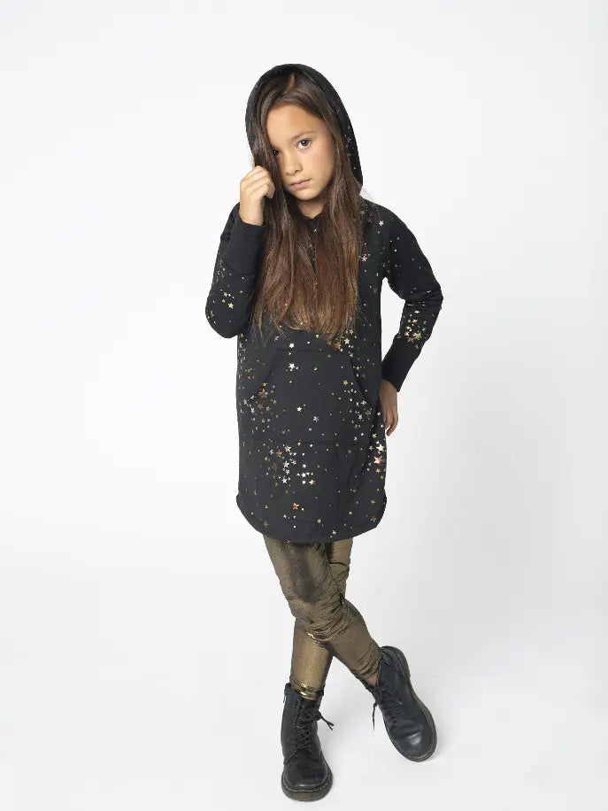 Starry Night Foil Leggings Tru Luv