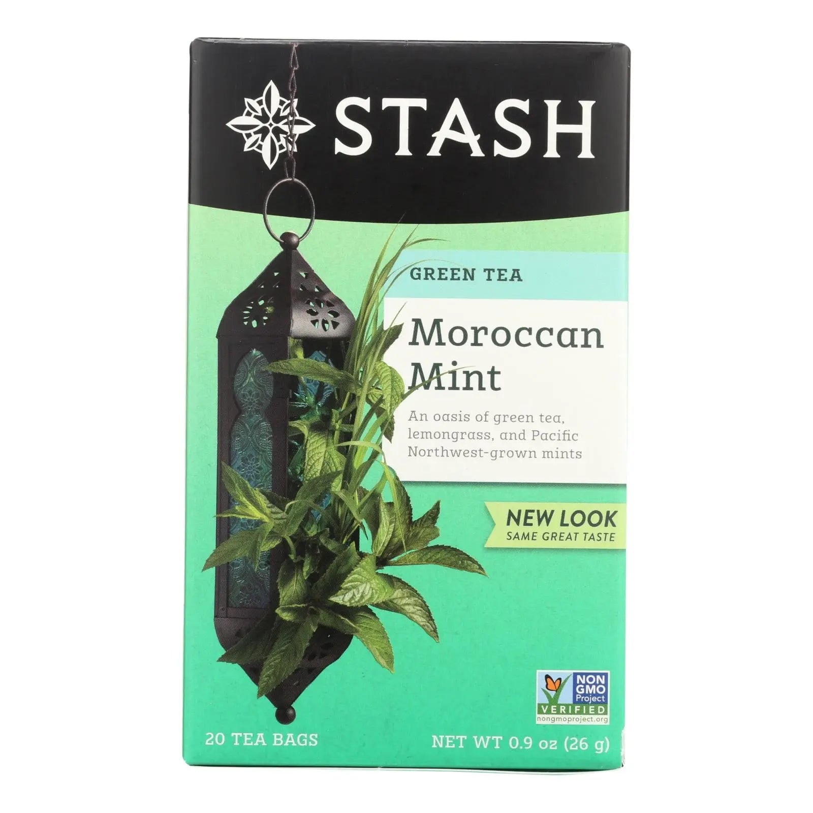 Stash Tea Green Tea - Moroccan Mint - Case Of 6 - 20 Bags - GreatEagleInc