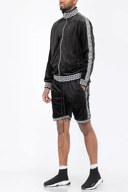 Status Velour Short Set WEIV