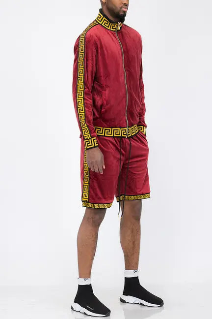 Status Velour Short Set WEIV