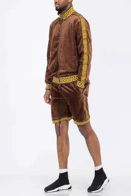 Status Velour Short Set WEIV
