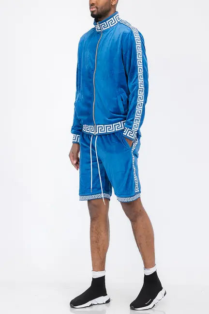 Status Velour Short Set WEIV
