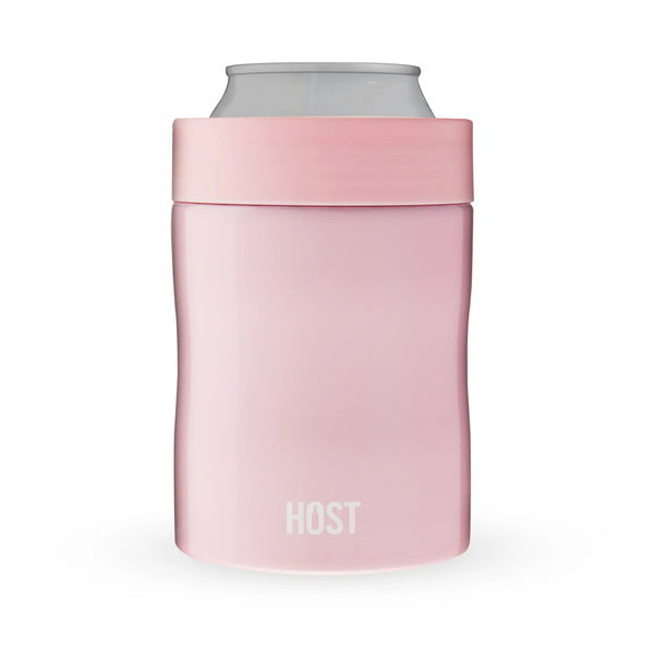 Stay-Chill Standard Can Cooler in Peony Pink by HOST Host