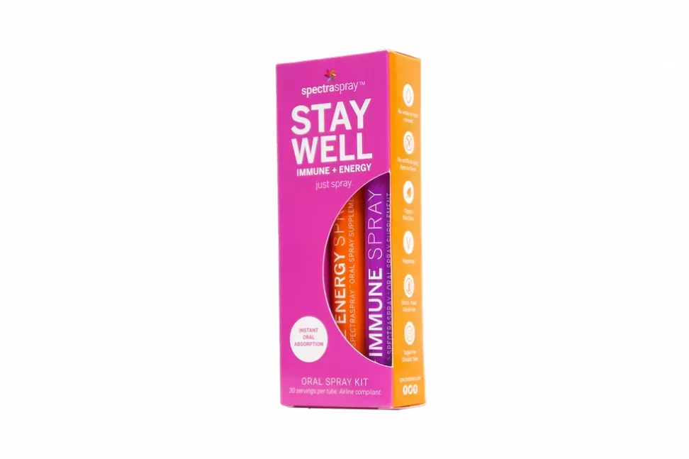 Stay Well Oral Spray Supplement Kit by SpectraSpray SpectraSpray Global