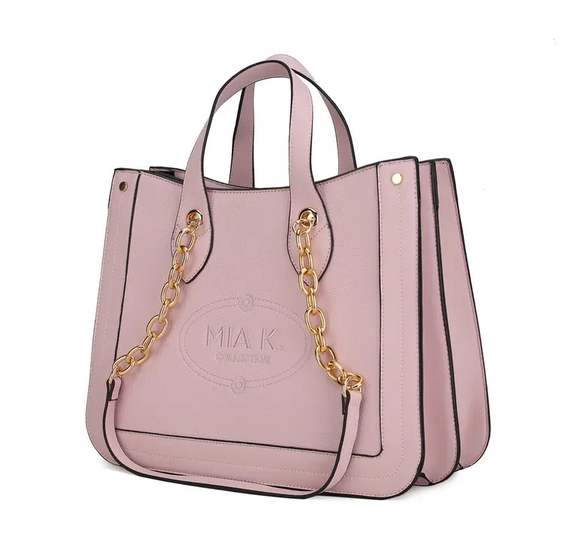 Stella Vegan Leather Women Tote Bag MKF Colletion by Mia K.