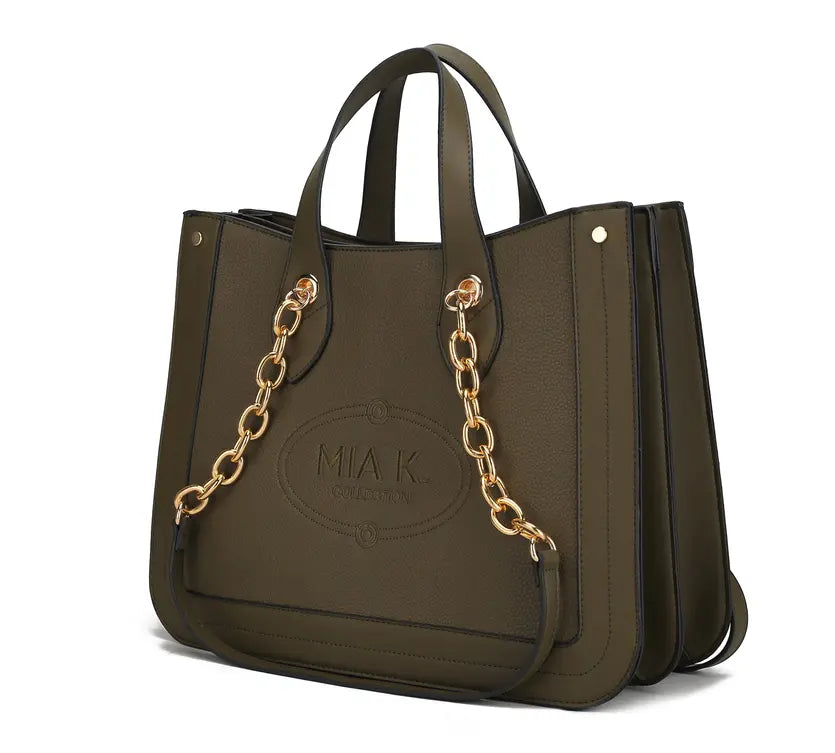 Stella Vegan Leather Women Tote Bag MKF Colletion by Mia K.