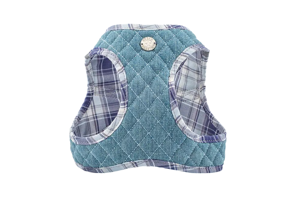 Step-In Denim Harness Urban Dog Stars