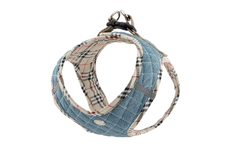 Step-In Denim Harness Urban Dog Stars