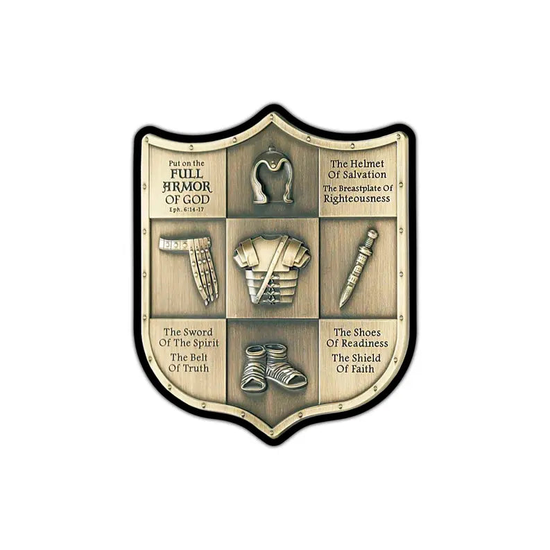 Sticker Shield Full Armor Symbols Dicksons Inc