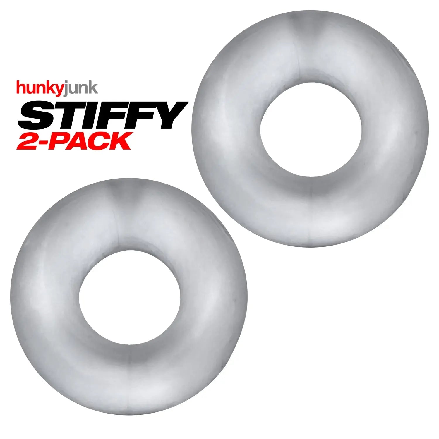 Stiffy 2-Pack Bulge-Rings - Clear Ice Oxballs