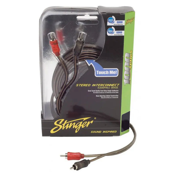 Stinger 17ft 1000 Series 2ch Coaxial Rca STINGER