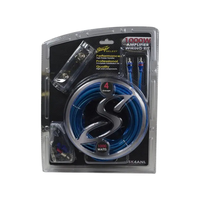 Stinger 4 Gauge Amplifier Wiring Kit Cca Cable - 1000 Watts STINGER