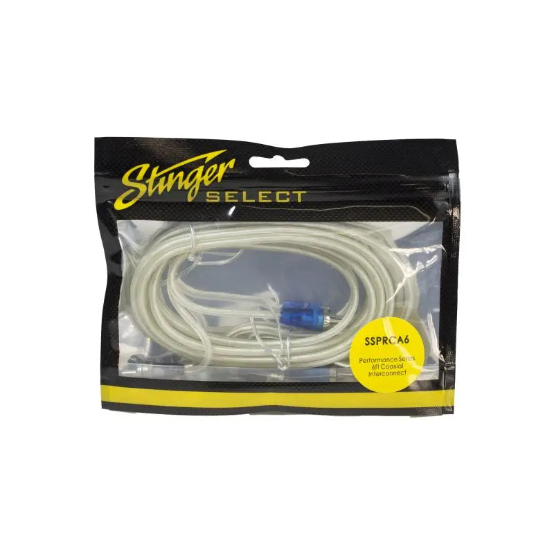 Stinger 6ft Performance Series Coaxial Rca STINGER