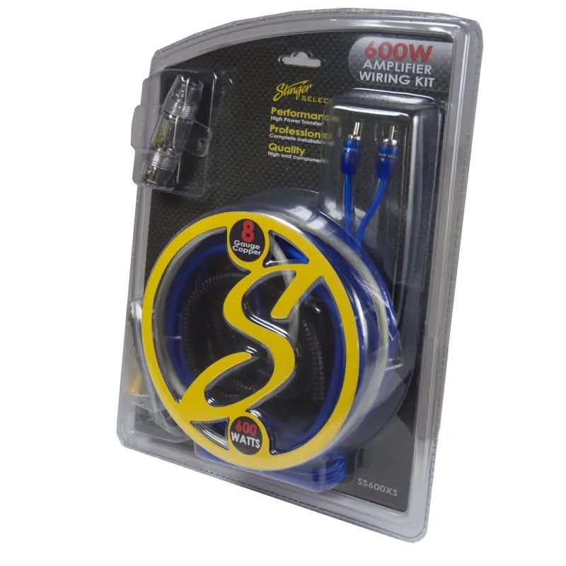 Stinger 8 Gauge Amplifier Wiring Kit Copper - 600 Watts STINGER