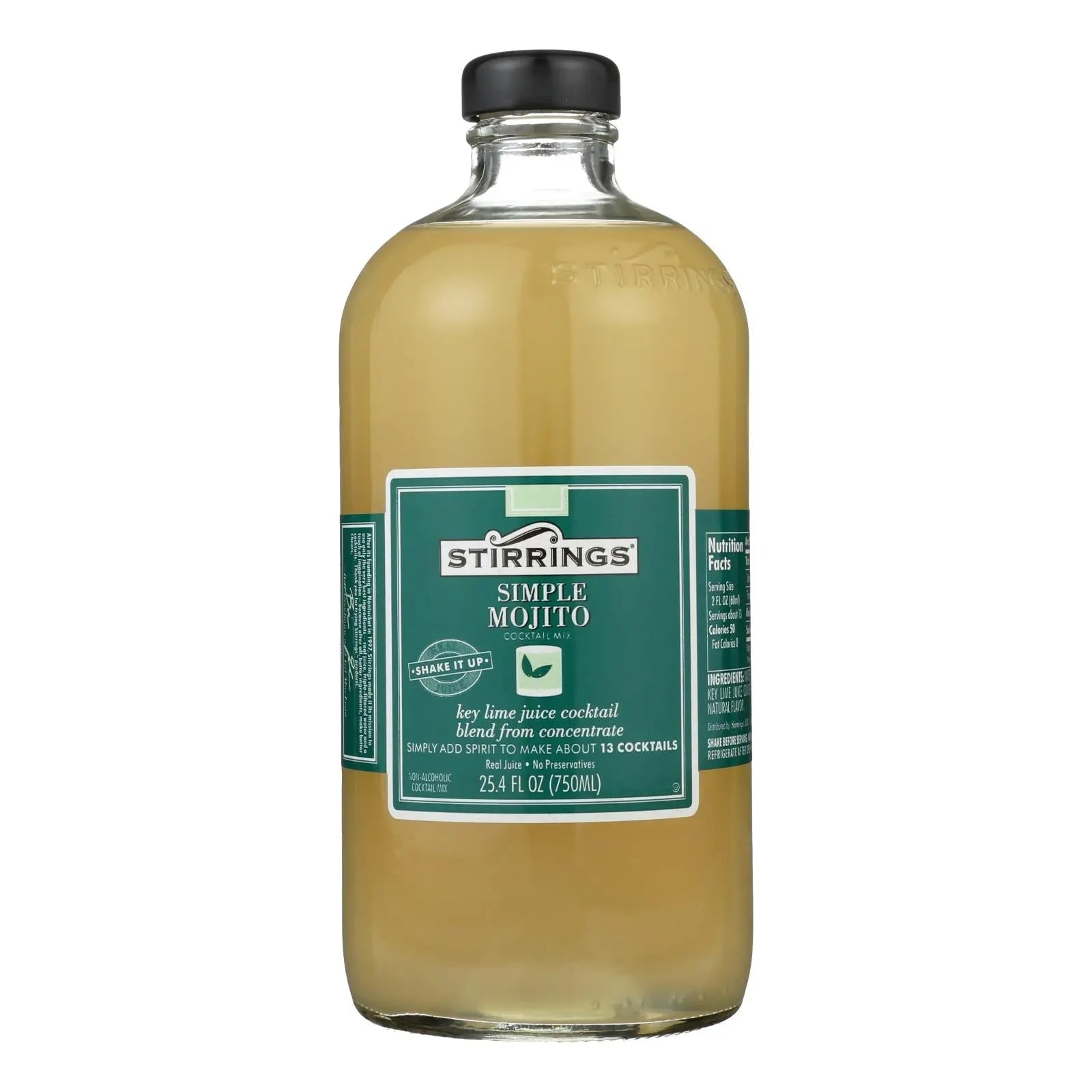 Stirrings Cocktail Mixer - Mojito - Case Of 6 - 750 Ml Stirrings