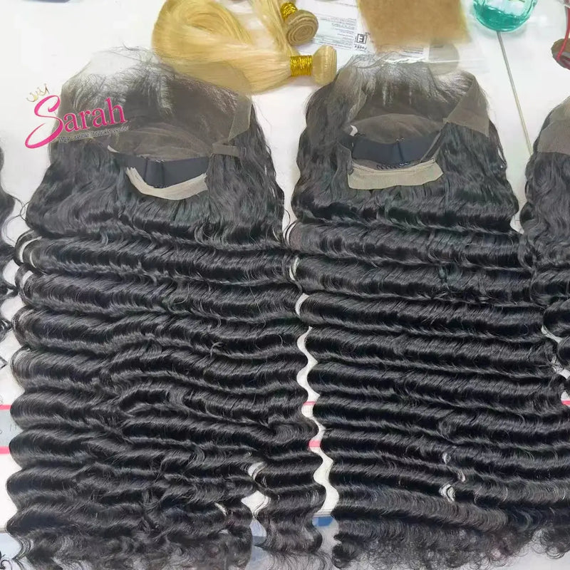 Straight Human Hair HD Glueless Lace Perruque Raw Human Hair HD Glueless Lace Wigs Per Plucked Bone Straight Raw Vietnamese Hair GreatEagleInc