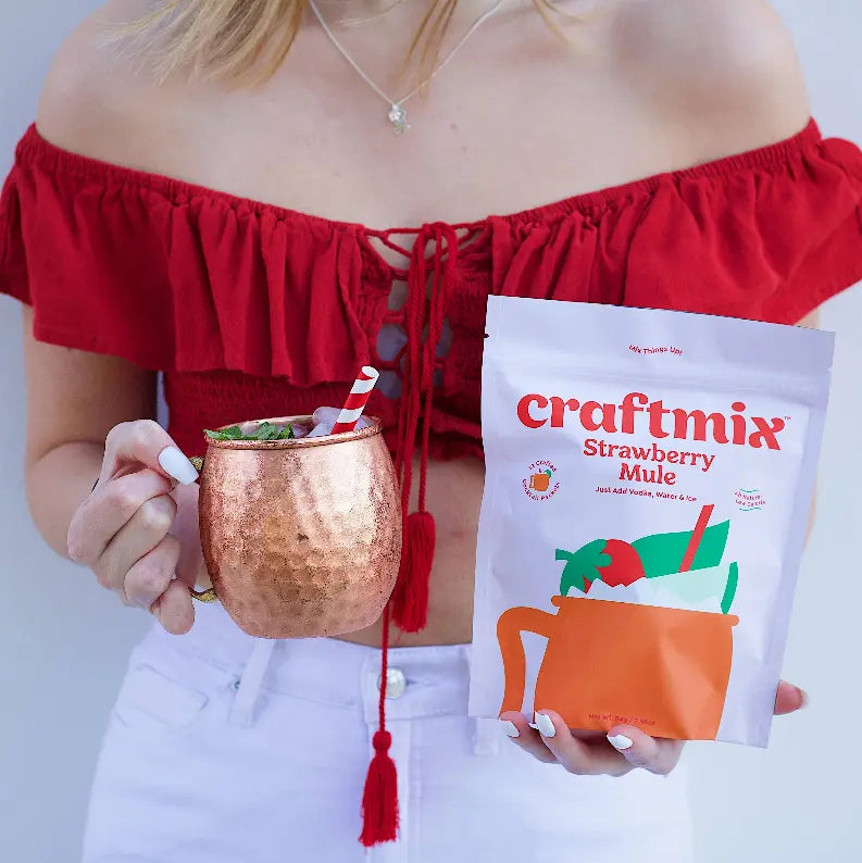 Strawberry Mule Cocktail Mixer Craftmix