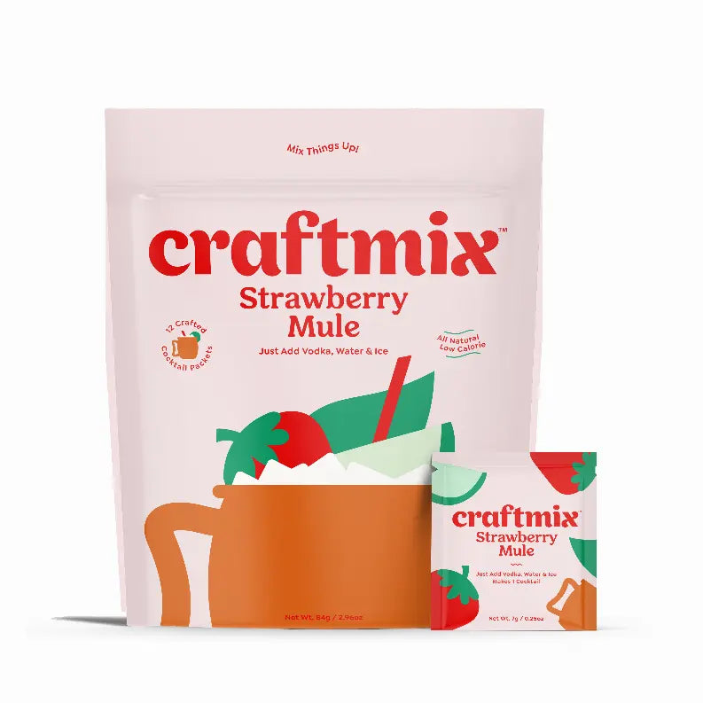 Strawberry Mule Cocktail Mixer Craftmix