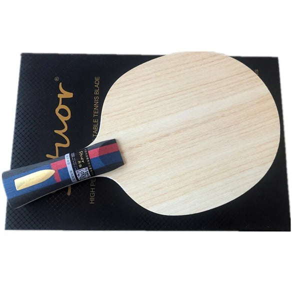 Stuor 7Plys ALC Carbon Fiber Table Tennis Blade Ping Pong Racket Fast Attack Table Tennis Accessories Gold Logo