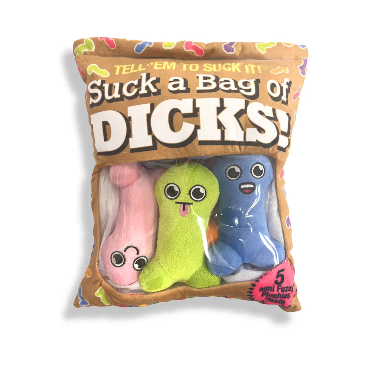 Suck a Bag of Dicks Plushy Pillow Little Genie