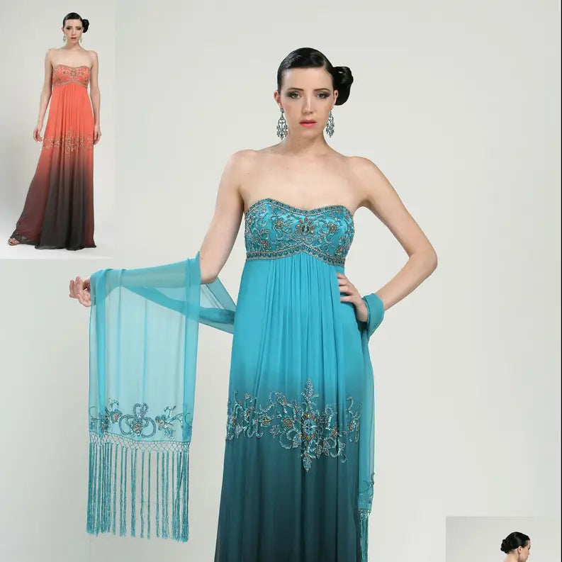 Sue Wong Moroccan Gown Raul E New York