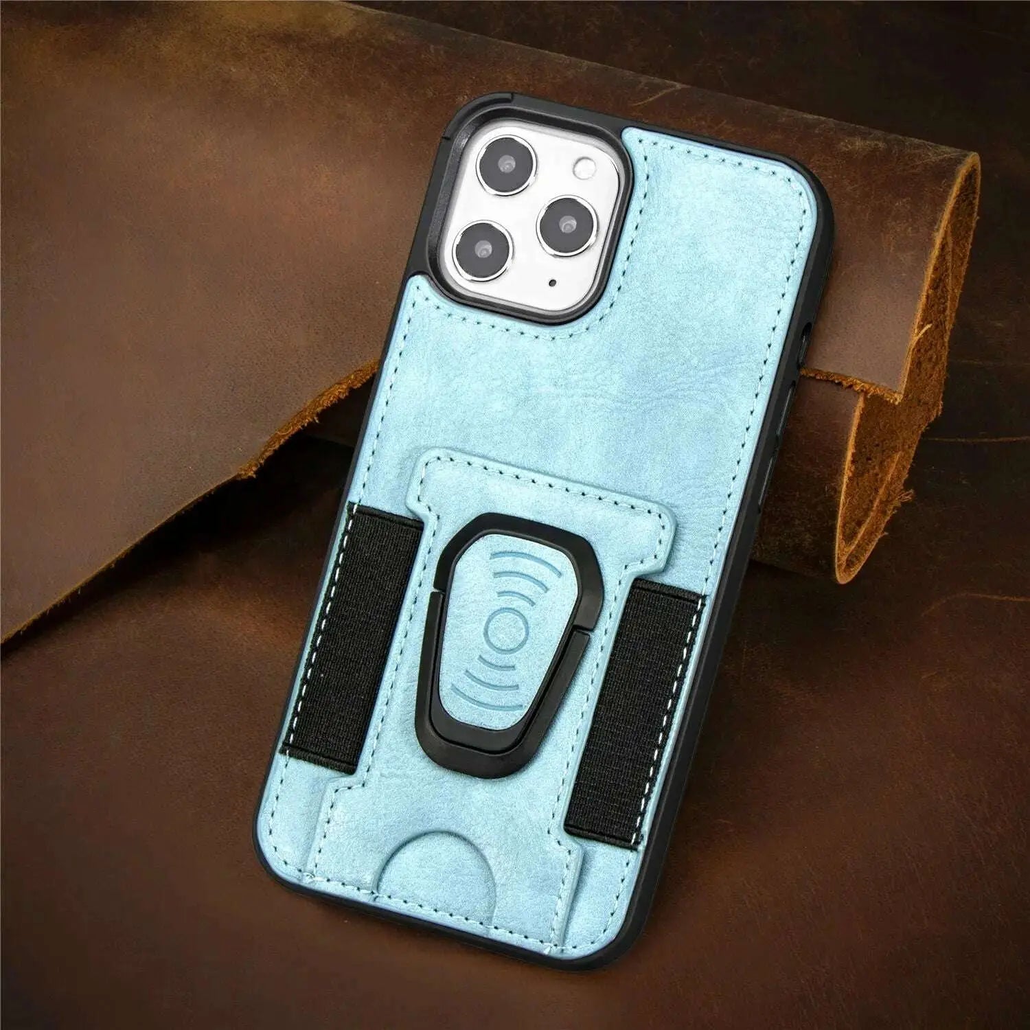Suitable-for-iphone12-mobile-phone-case-magnetic-suction-car-multi-card-ring-bracket-four-corner-all-inclusive-iphone-protective-cover-GreatEagleInc-334208679