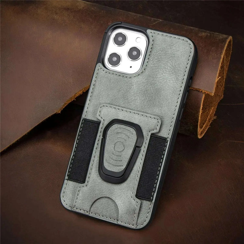 Suitable-for-iphone12-mobile-phone-case-magnetic-suction-car-multi-card-ring-bracket-four-corner-all-inclusive-iphone-protective-cover-GreatEagleInc-334208849