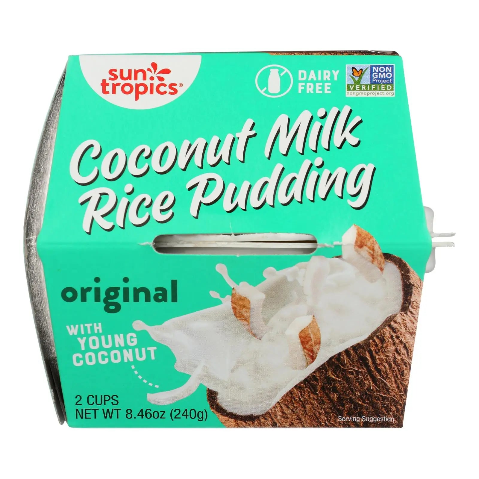 Sun Tropics Ready-to-eat Coconut Rice Pudding  - Case Of 6 - 8.46 Oz Sun Tropics