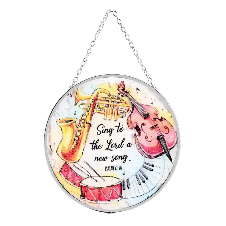 Suncatcher Sing To The Lord Isaiah 42:10 Dicksons Inc