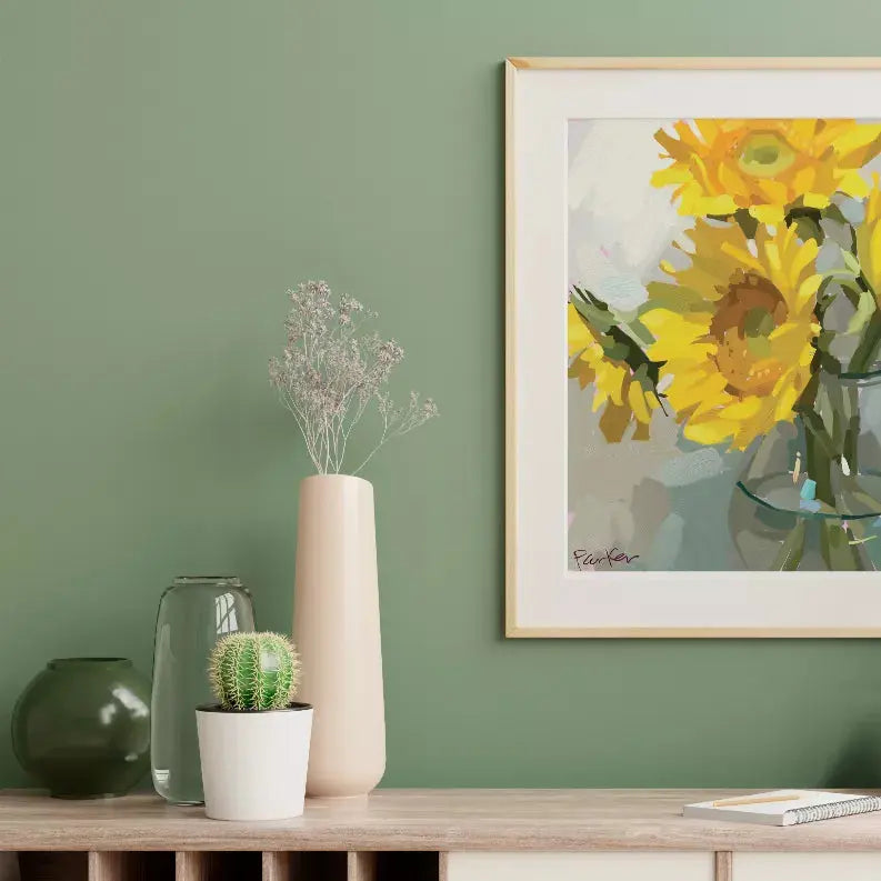 Sunflowers The Crafted Prints