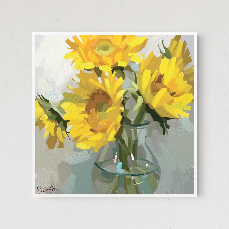 Sunflowers The Crafted Prints