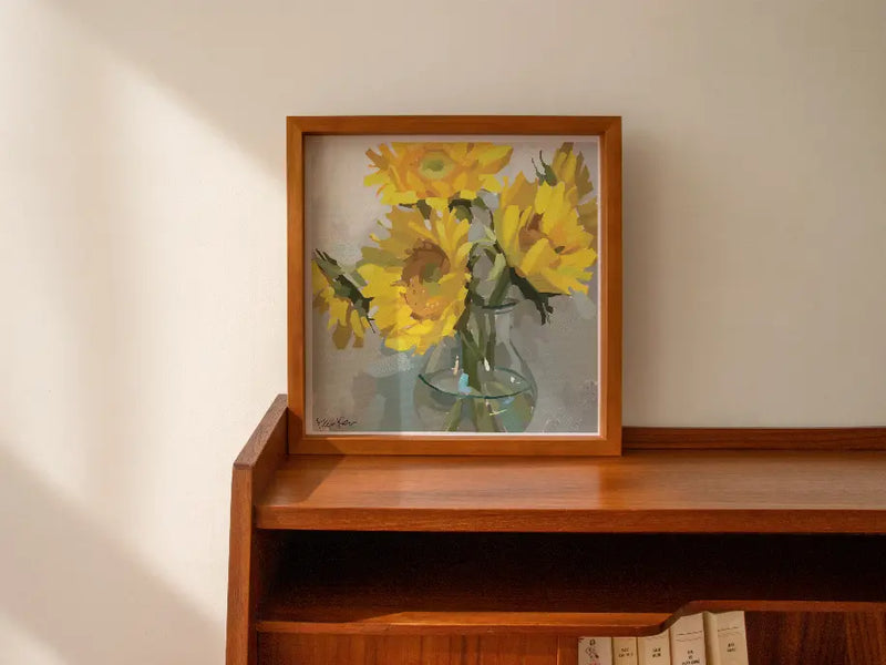 Sunflowers The Crafted Prints