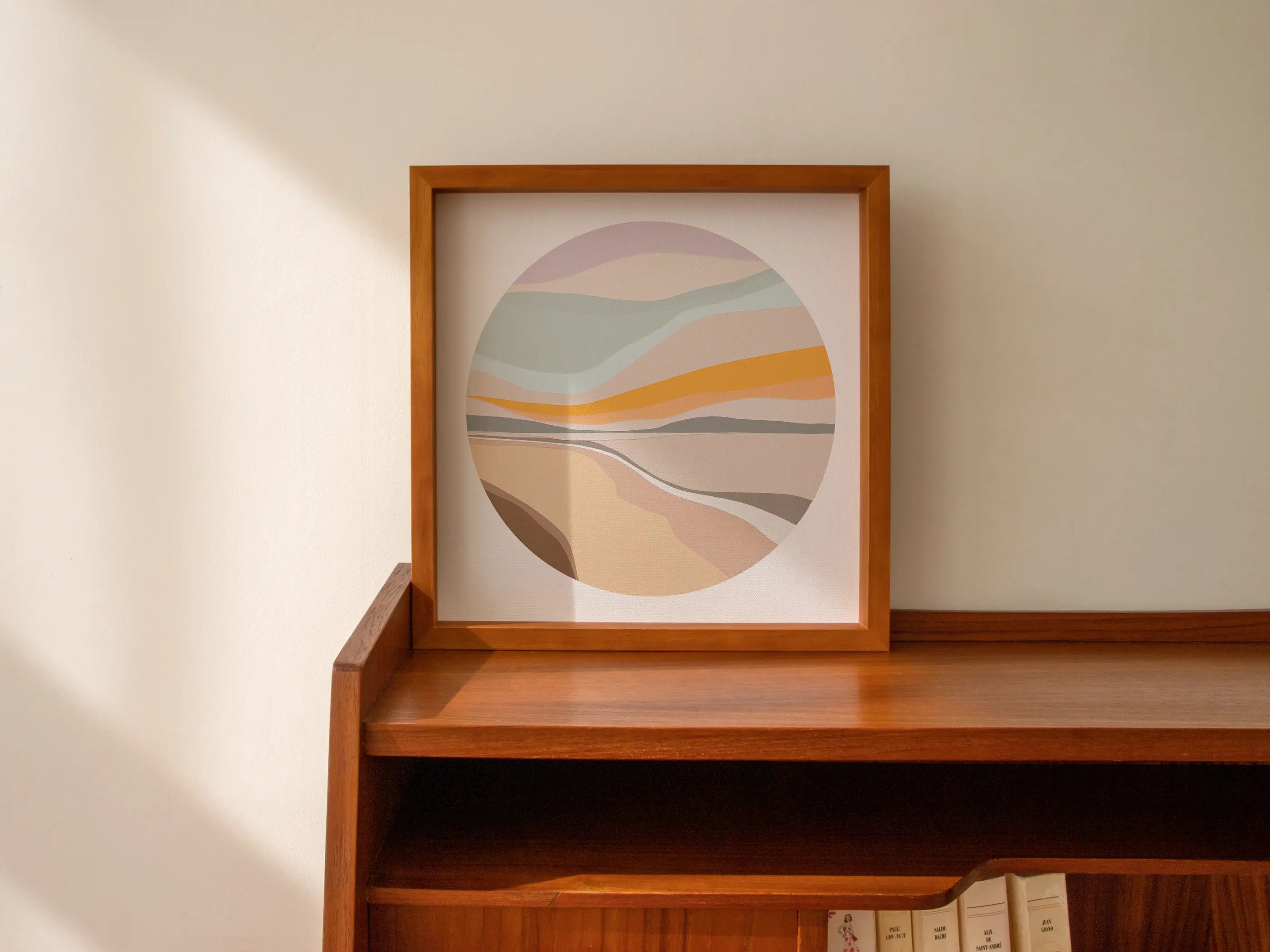 Sunset Circle The Crafted Prints