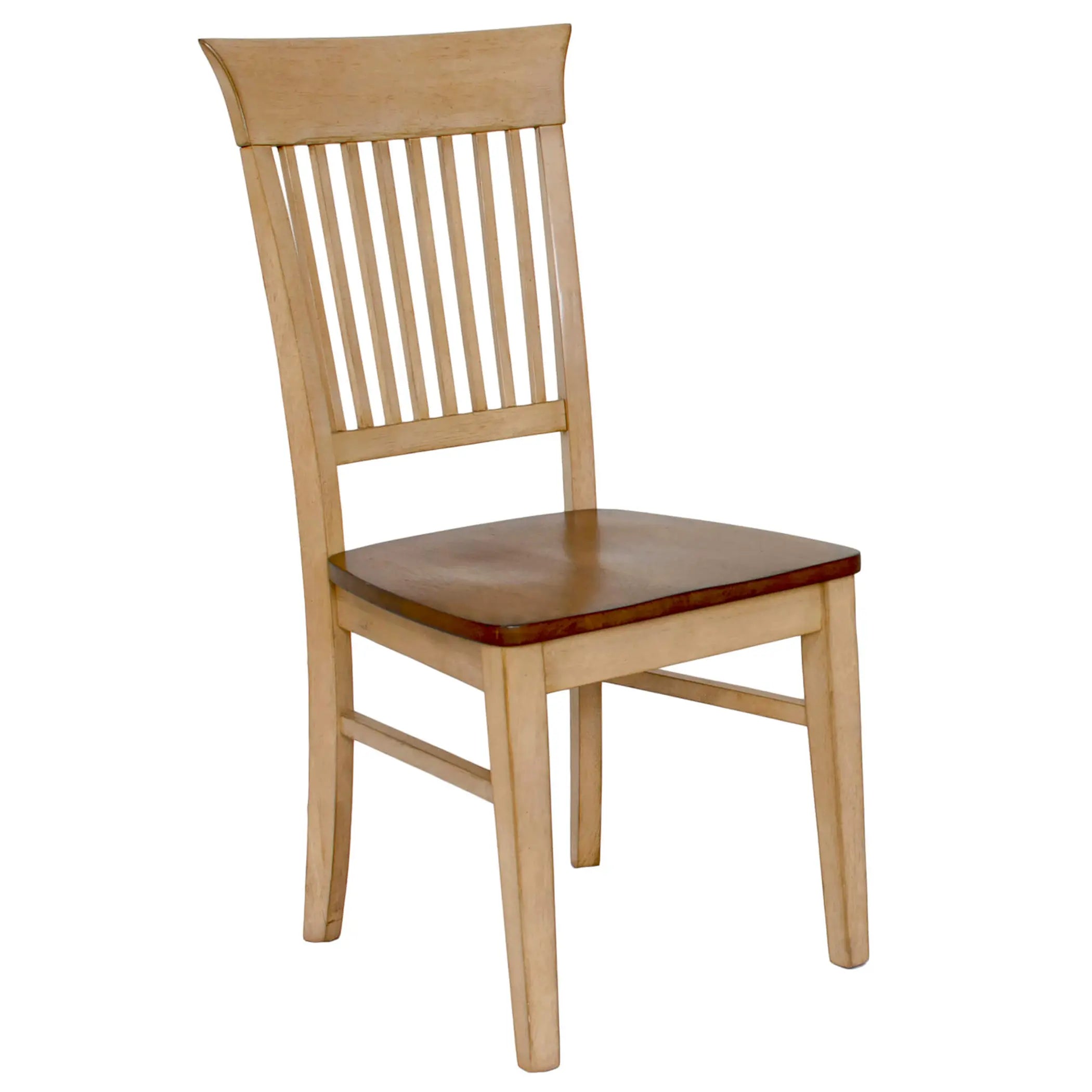 Sunset Trading Brook Fancy Slat Dining Chair | Set of 2 Sunset Trading