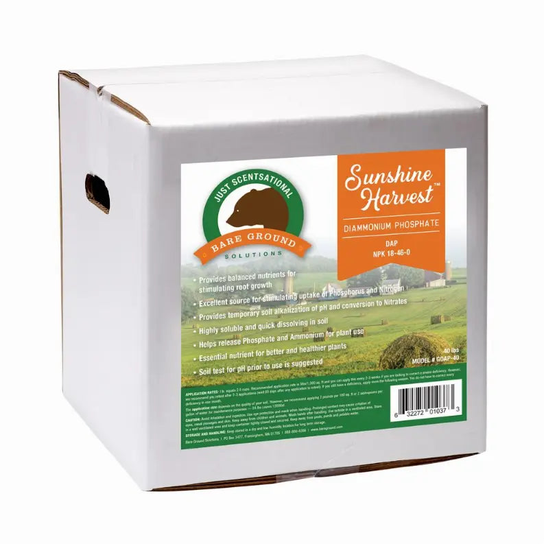 Sunshine Harvest Fertilizer Bare Ground