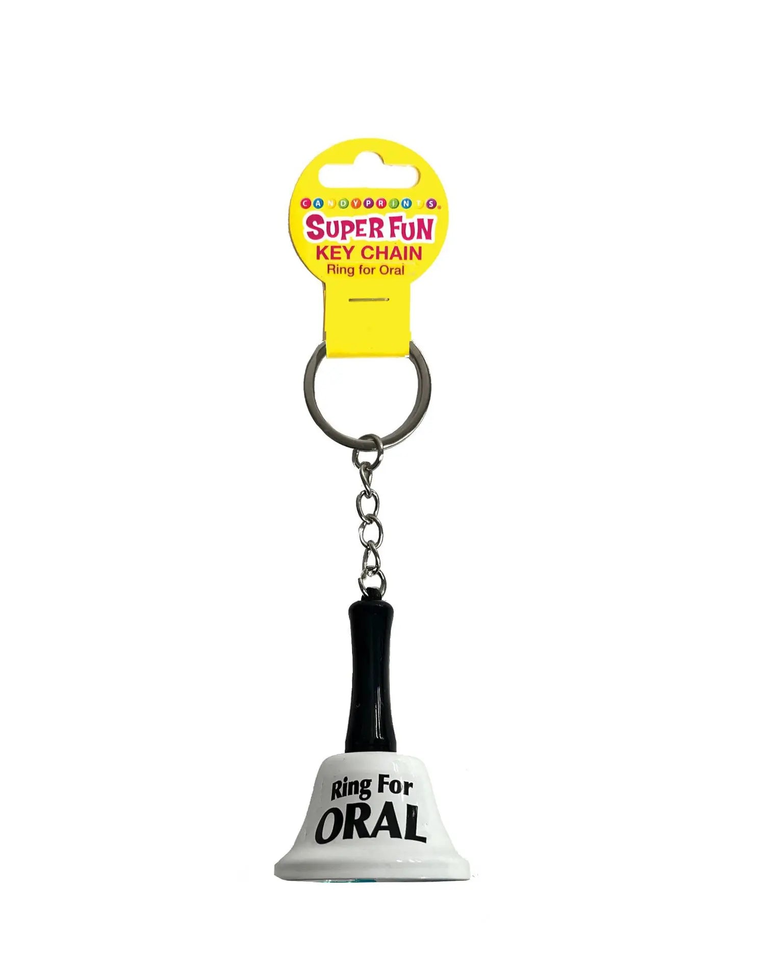 Super Fun Key Chain, Ring for Oral - White Little Genie