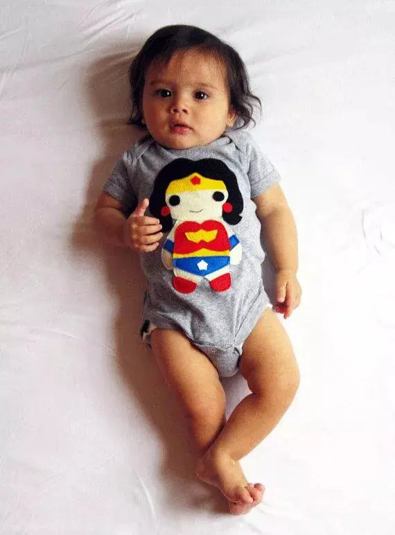 Super Hero Onesie - Wonder Girl Mi Cielo