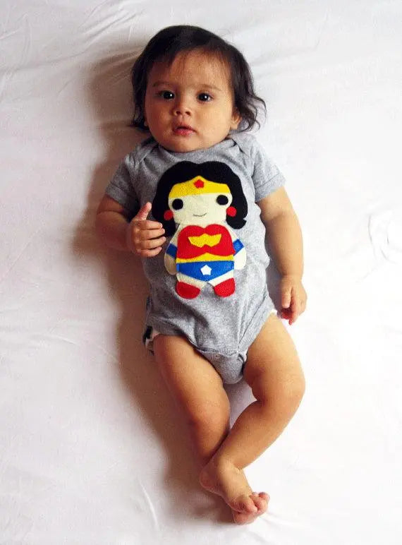 Super Hero Onesie - Wonder Girl Mi Cielo