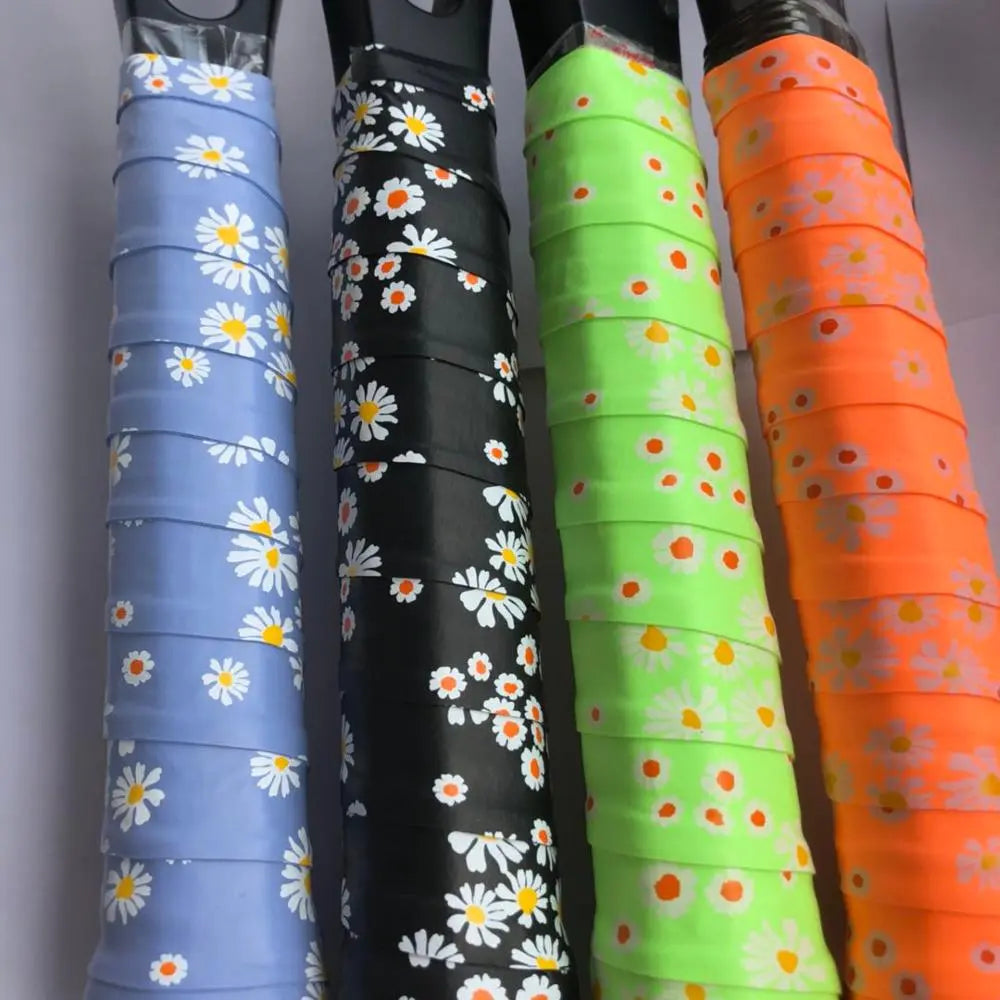 Super Tacky daisy printing Tennis Racket Overgrip Anti-skid Sweat Absorbed Wrap Taps Racquet grips