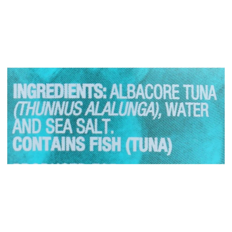 Sustainable Seas - Tuna Albcore Chnk In H2o - Case Of 12 - 5 Oz Sustainable Seas