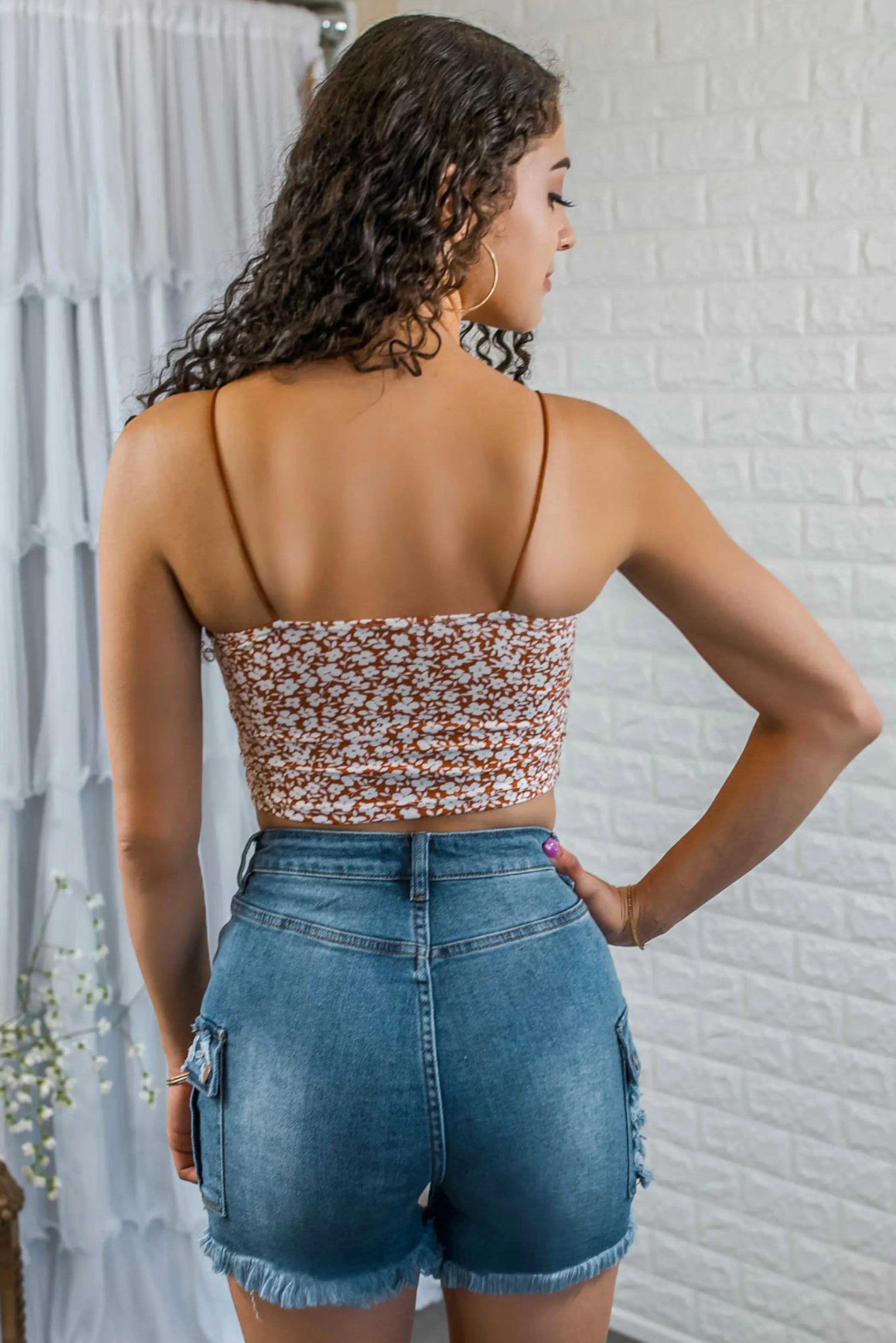 Sweetest Thing Front O Ring Bra Crop Top SurelyMine