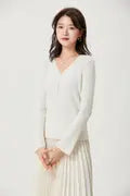 Sylphide | Pearl Cashmere Sweater Fangyan