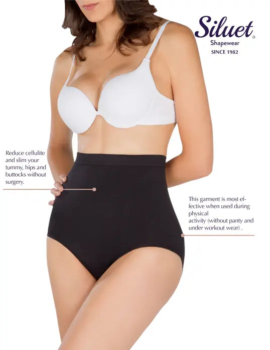 T Anti Cellulite Seamless High-Waisted Shaper Briefs Scarlet Lia International